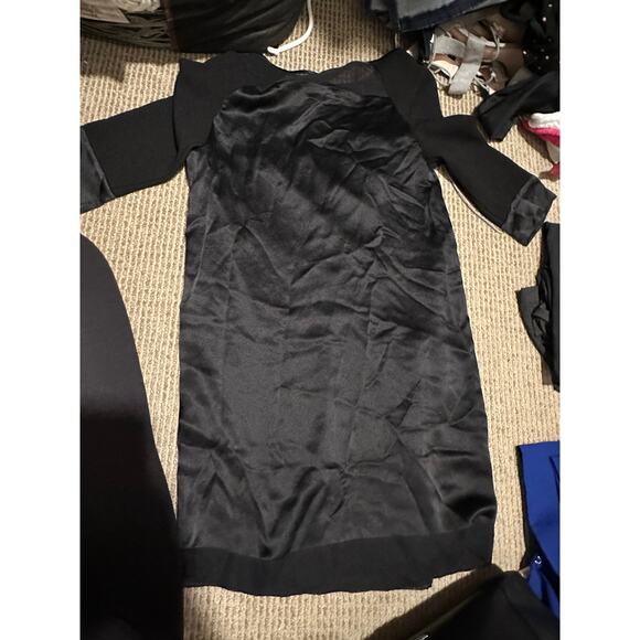 BCBGMAXAZRIA Women's Colorblocked Sheat Dress Size XXS NWT - Picture 2 of 3